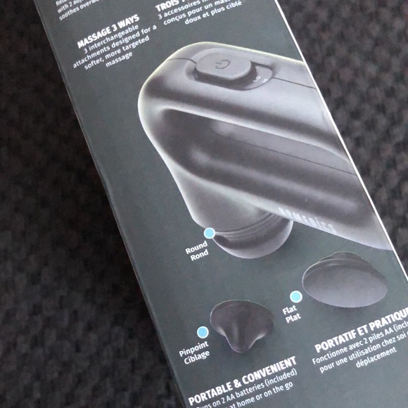 HoMedics® Portable Full Body Vibration Massager in Black - Picture 6 of 10